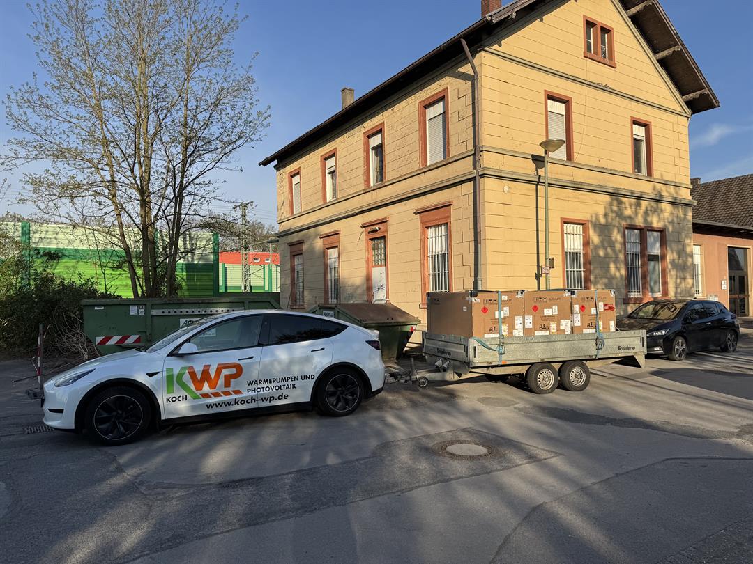 Denkmalgeschützer Bahnhof mit Wärmepumpe beheizten