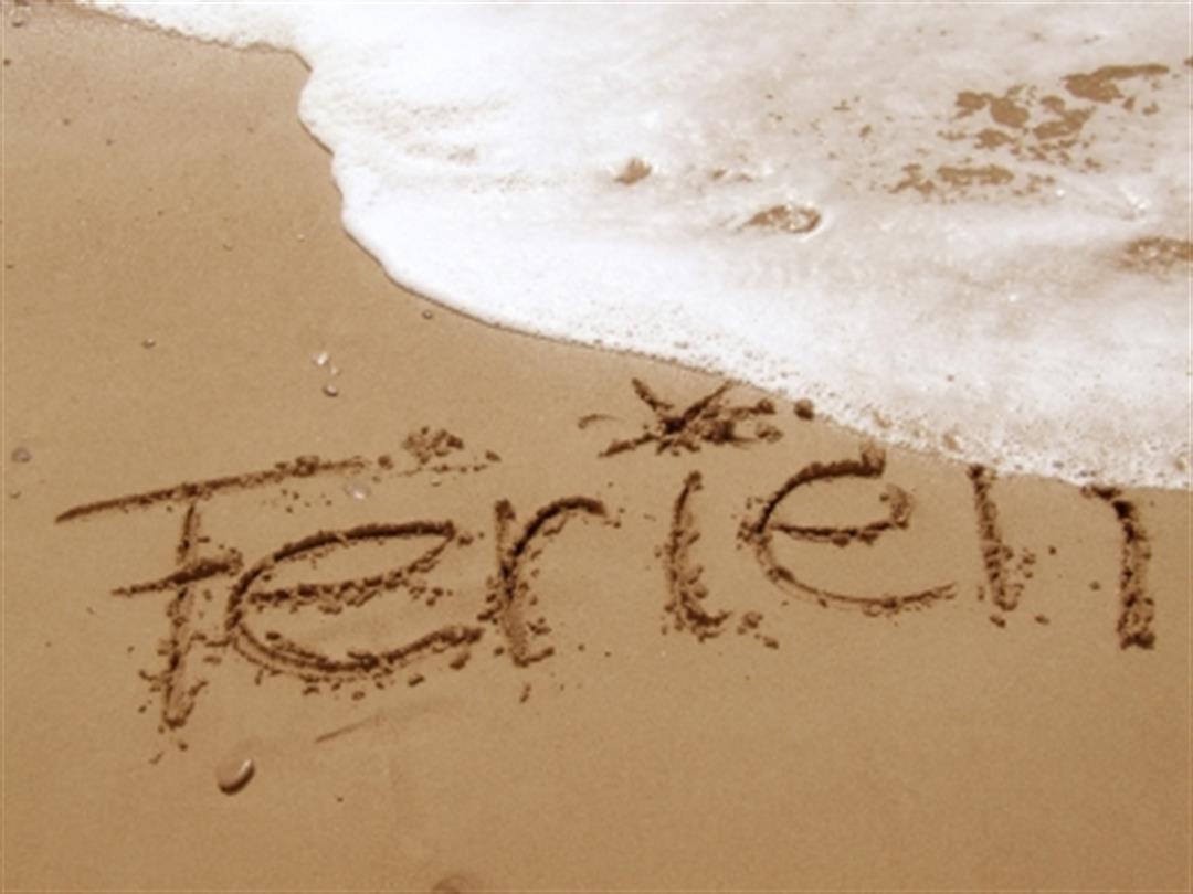 Betriebsferien! 